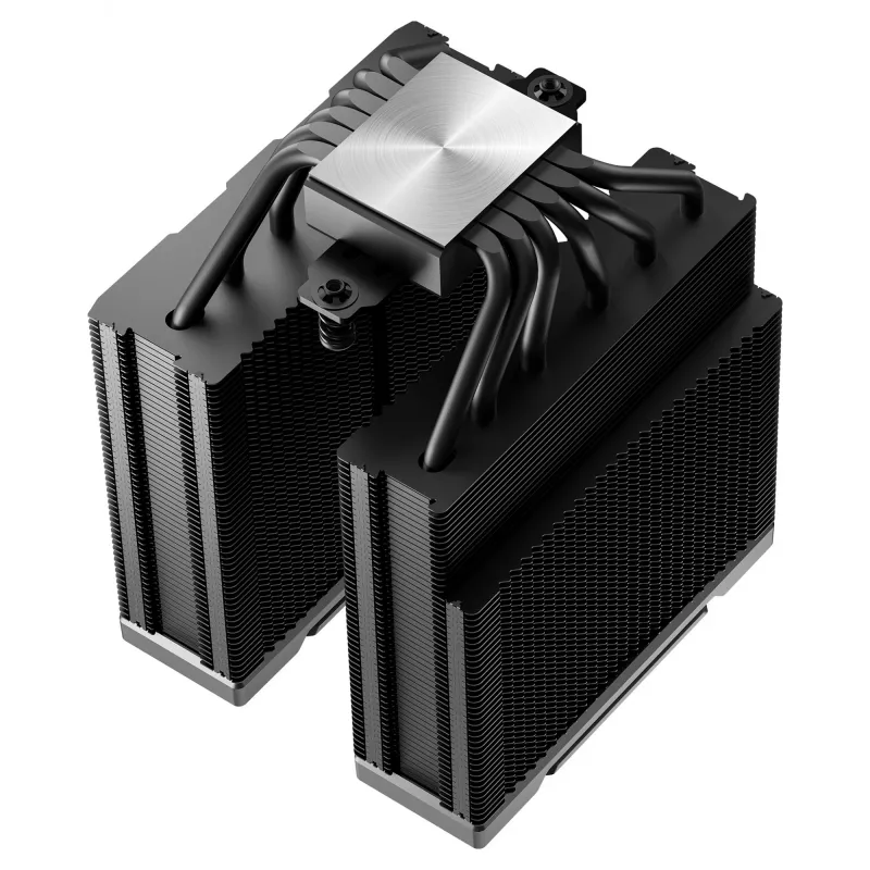 Oro aušintuvas DeepCool AK620 G2, 120 mm ventiliatorius, LGA1700/1200/115x ir AM4/AM5, juodas, 144×127×159 mm