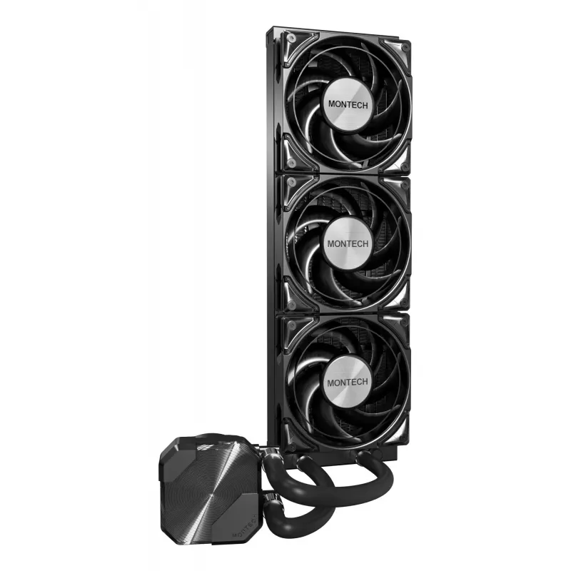 CPU aušintuvas daugializdis juodas / HYPERFLOW SILENT360(B) MONTECH