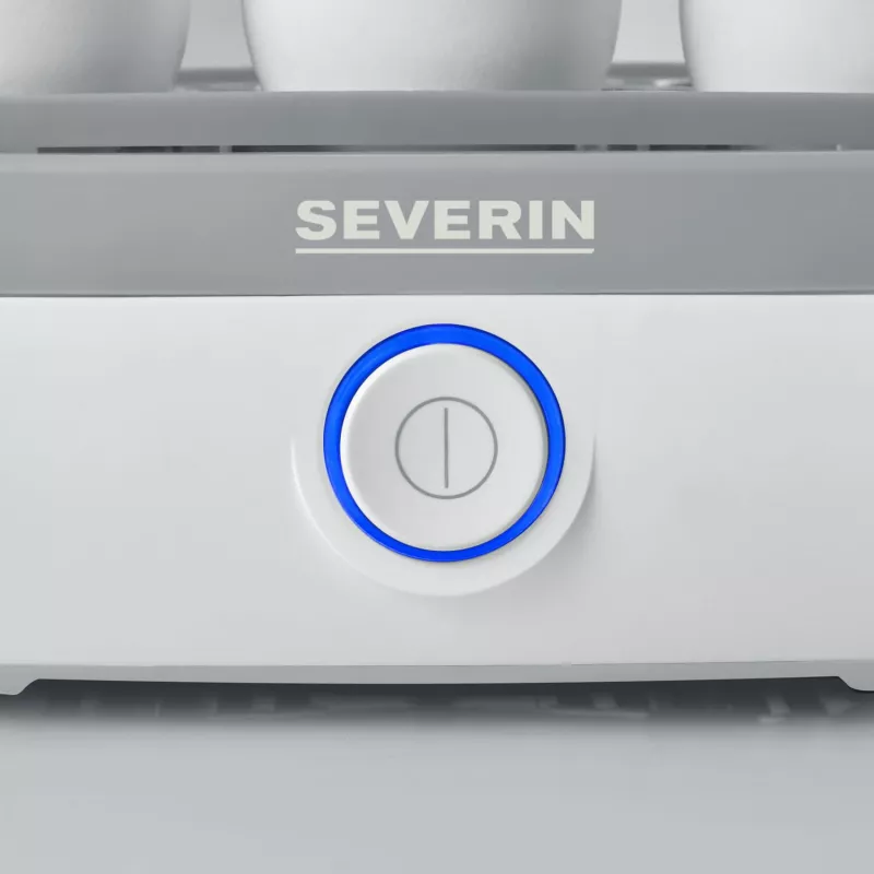 Kiaušinių virimo aparatas SEVERIN EK 3164 (baltas/pilkas, 420 W, 6 kiaušiniams)