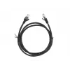Patchcord Cat.5e 1,5 m UTP juodas