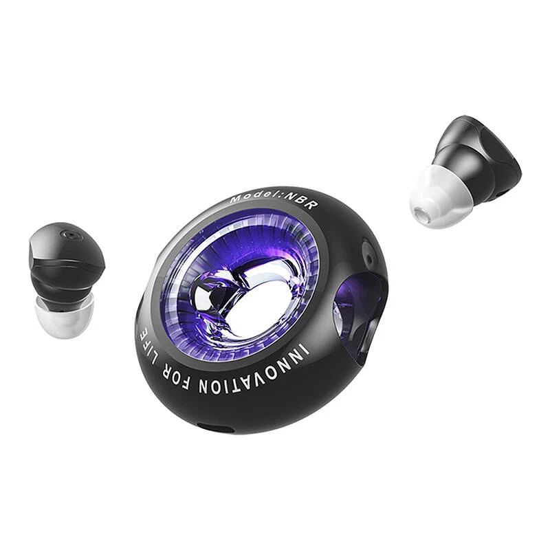 Belaidės ausinės Vention Donut BT 5.3 BK