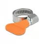 DeLOCK 400 SS drugelinis žarnų spaustukas 12-20 mm 5 vnt oranžinis