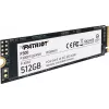 Vidinis SSD Patriot P300 512 GB M.2 PCIe NVMe – skaitymas 1700 MB/s, rašymas 1200 MB/s, 3D NAND, 3,8 mm, TBW 240
