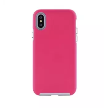Apsauginis dėklas Devia KimKong Series iPhone XS Max 6.5, rožinė raudona