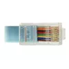 Delock USB 2.0 į nuosekliojo ryšio RS-232 RJ45 konsolės laidas-adapteris, 3 m, mėlynas