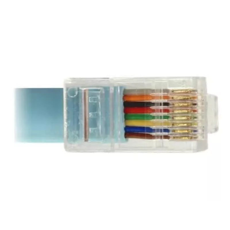 Delock USB 2.0 į nuosekliojo ryšio RS-232 RJ45 konsolės laidas-adapteris, 3 m, mėlynas