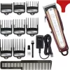 WAHL Cordless Legend Burgundo, Sidabrinė Ličio-Jonų (Li-Ion) besvorė kirpimo mašinėlė