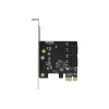 DeLOCK 90010 SATA PCI Express x1 kortelė, žemo profilio formato