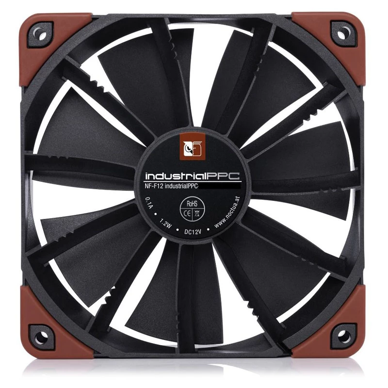Noctua NF-F12 industrialPPC-24V-3000 120mm PWM ventiliatorius korpusui