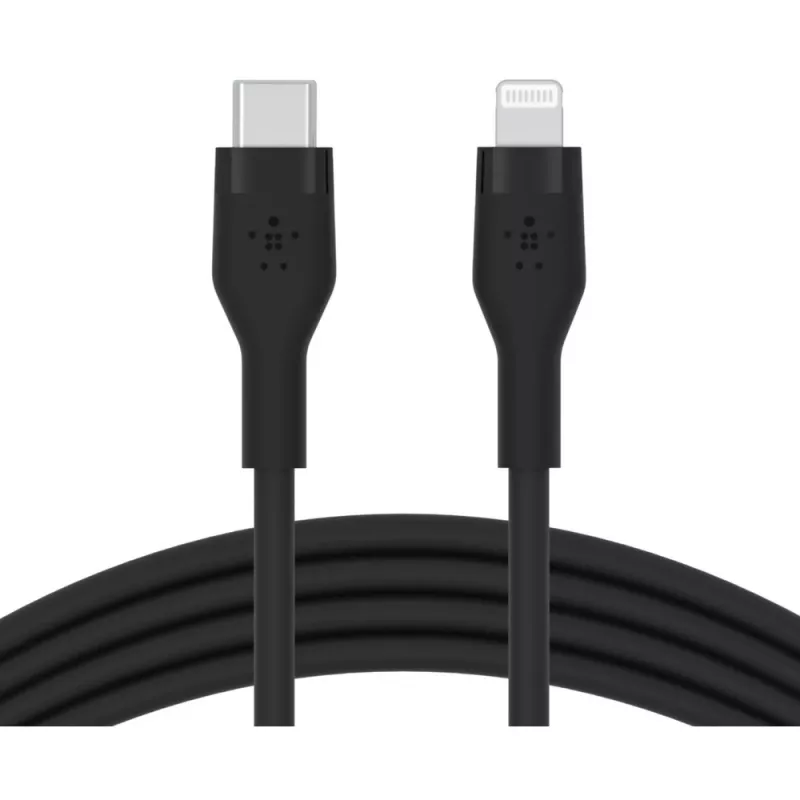 Lightning laidas 2m Belkin CAA009BT2MBK USB-C į Lightning juodas
