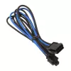 Laidas Silverstone EPS 8 kontaktų į EPS/ATX 4+4 kontaktų, 300 mm - juodas (SST-PP07-EPS8BA)