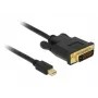Vaizdo kabelio adapteris DeLOCK 83988 Mini DisplayPort į DVI-D 1 m