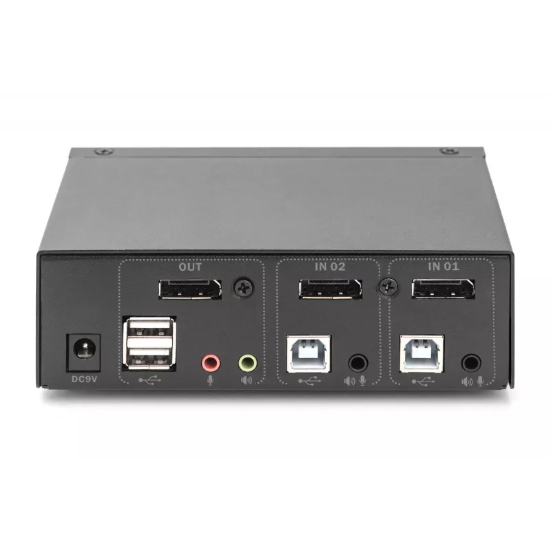 KVM jungiklis 2x1 DIGITUS DS-12851
