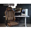 Žaidimų kėdė Arozzi Torretta SuperSoft – ergonomiška ruda, atraminė konstrukcija