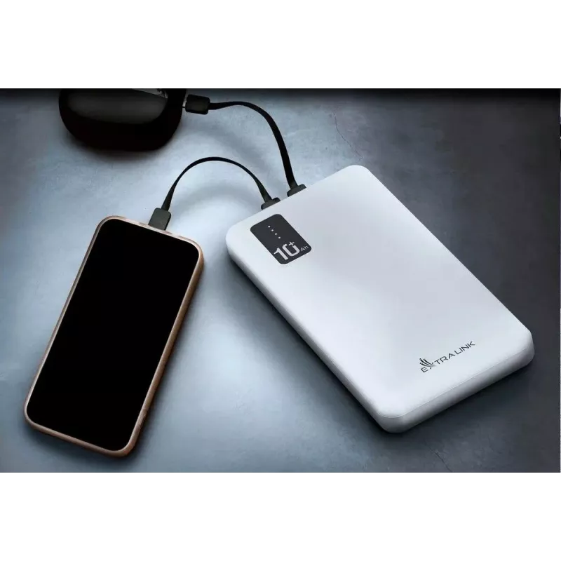 Nešiojamas išorinis akumuliatorius Extralink EPB-098W 10000mAh