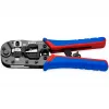 Knipex 97 51 13 kabelių užspaudimo įrankis Juoda, Mėlyna, Raudona