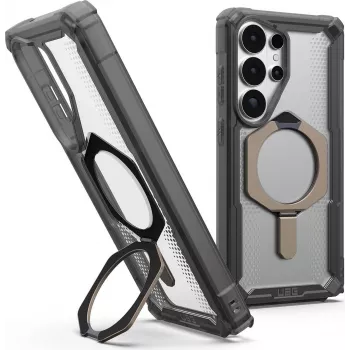 UAG Urban Armor Gear Plasma XTE Dėklas su Atramėle ir Magnetiniu Moduliu | Samsung Galaxy S26 Ultra | pelenų (pilka)/permatomas/titanas | 214522113136