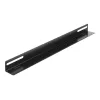 Montavimo kronšteinai DeLOCK 19 colių 450x40mm 2 vnt Juodi Metaliniai