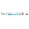 Serijinis kabelis DeLOCK 63914 USB Type-C RJ45 3m mėlynas