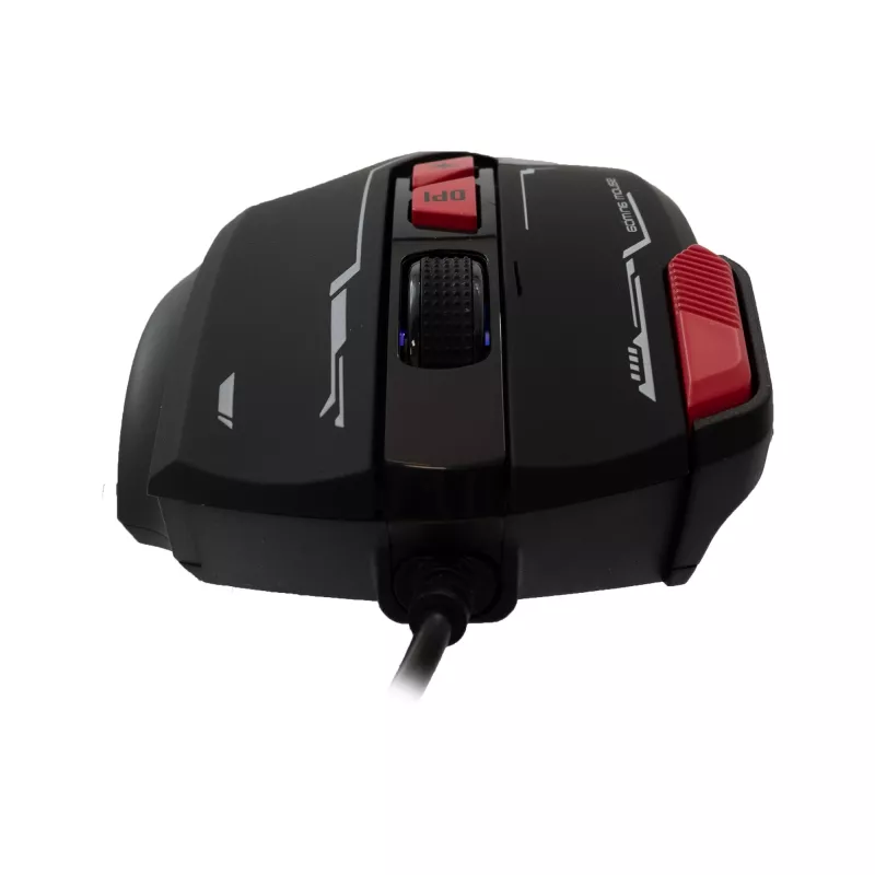 Pelė Baracuda BGM-041 MANTA Juoda USB