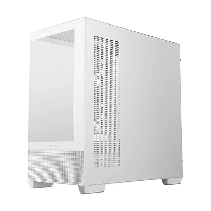 Korpusas DeepCool CG380 3F WH baltas, Midi Tower, 235×437×451 mm, 3x 120 mm ventiliatoriai