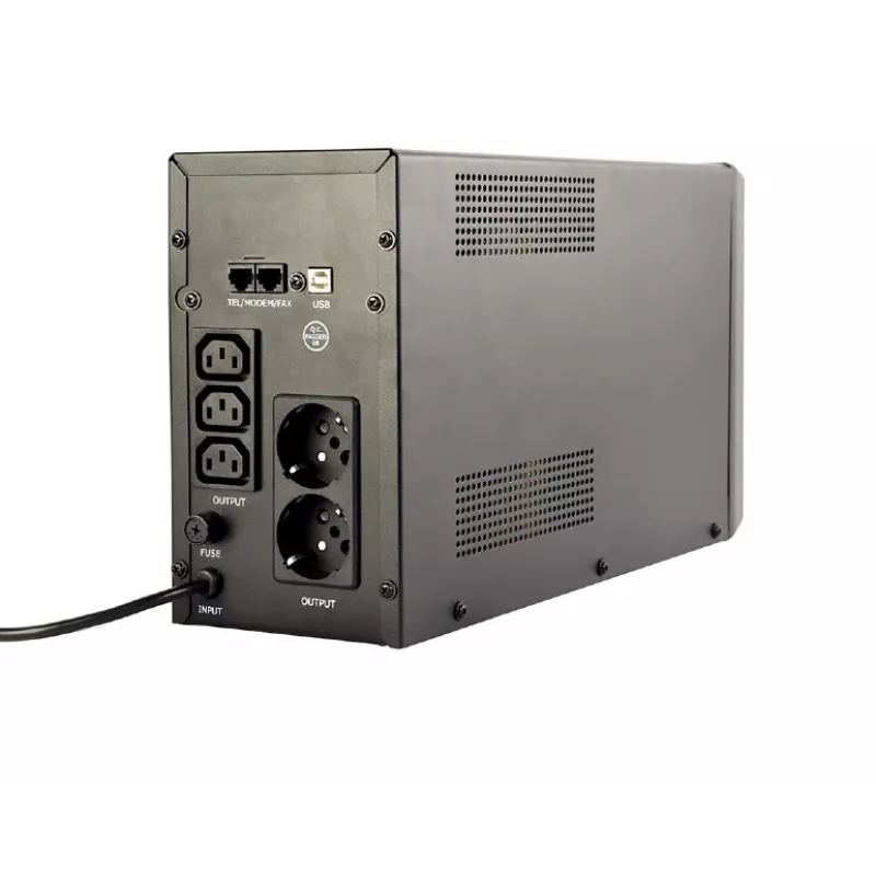 Gembird EG-UPS-035 nepertraukiamo maitinimo šaltinis (UPS) Line-Interactive 2 kVA 1200 W 5 AC lizdai