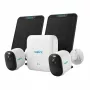 Apsaugos rinkinys Reolink Hub 1 su 2× Argus B350 kameromis ir 2× saulės baterijomis