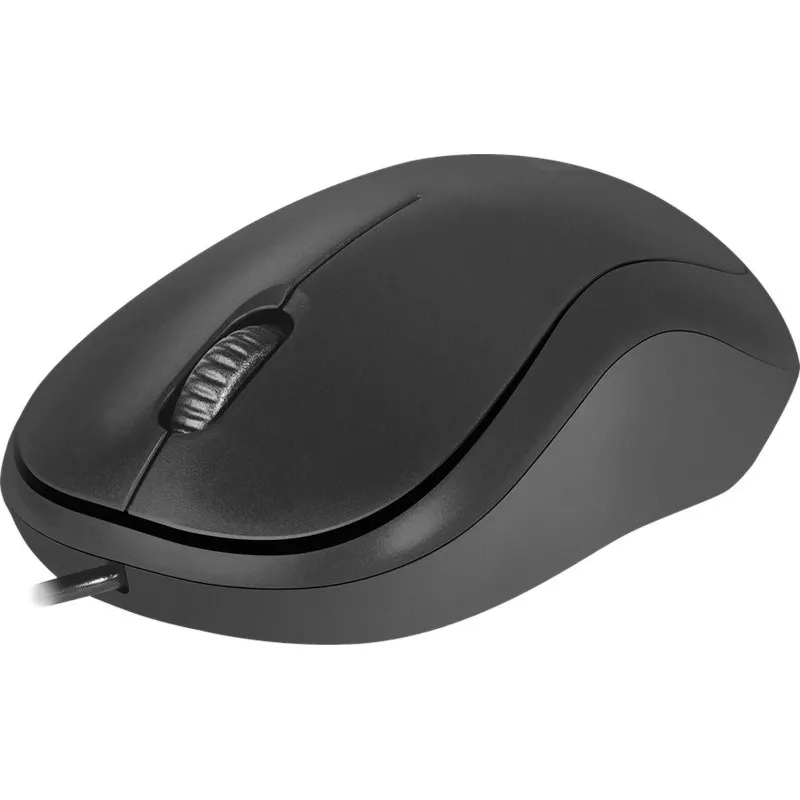 Laidinė optinė pelė DEFENDER PATCH MS-759 USB Type-A, ambidekstrinė, 1000 DPI, juoda