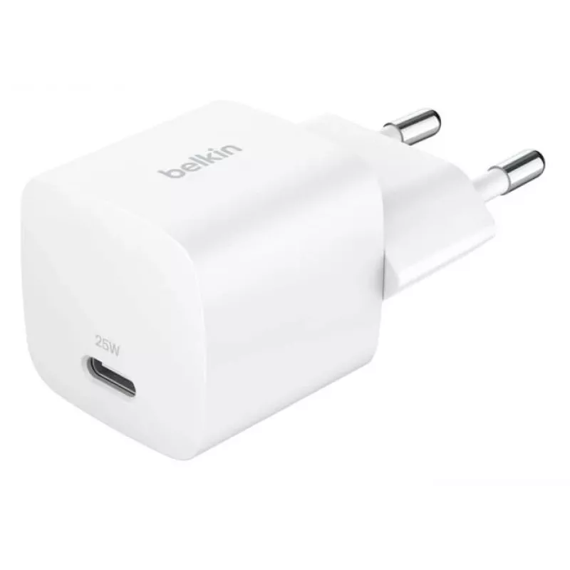 Įkroviklis Belkin BoostCharge 25W USB-C PD (vidaus lizdui) Baltas