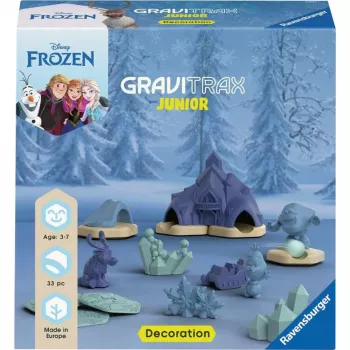 Ravensburger GraviTrax Junior plėtinys Frozen Track 23861 – ledo ir sniego tematikos papildymas