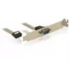 Serijinis kabelis DeLOCK 82768 DB9 M pilkas 0.4 m