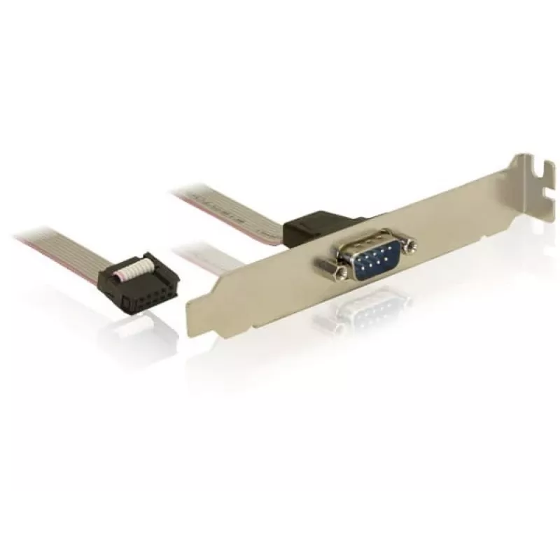 Serijinis kabelis DeLOCK 82768 DB9 M pilkas 0.4 m