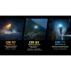 Nitecore UT27 MCT juodas, geltonas galvos žibintuvėlis LED