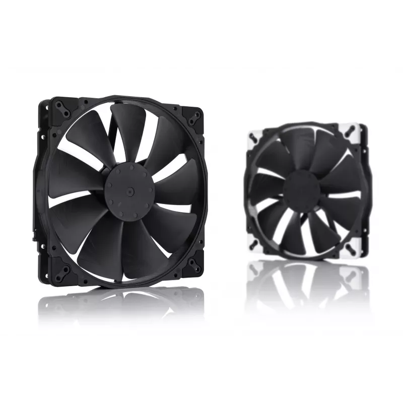 Ventiliatorius Noctua NF-A20 PWM CH.BK.S – 200 mm kompiuterio korpuso ventiliatorius, 12 V, 350–800 RPM, 146,9 m³/h, SSO guolis