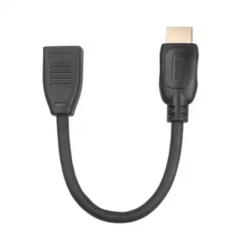 HDMI ilginimo laidas F-M 15 cm v2.0
