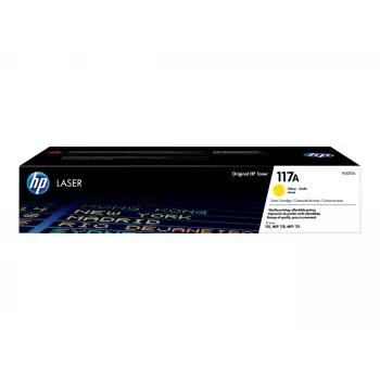 HP 117A geltonas originalus lazerinis kasetė
