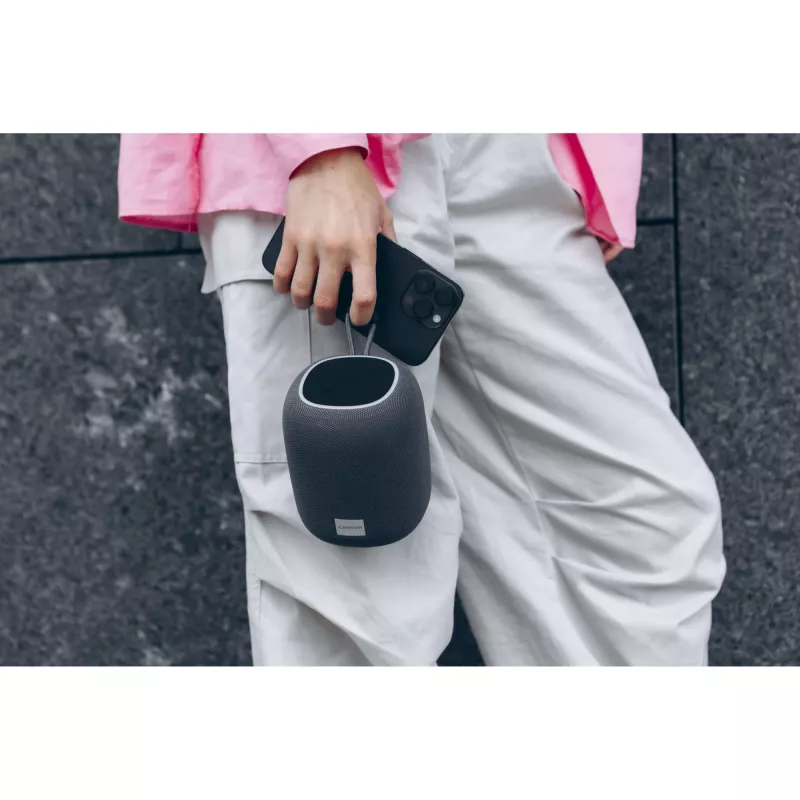 Nešiojamas Bluetooth garsiakalbis Canyon CNE-CBTSP8G, 10 W, RGB