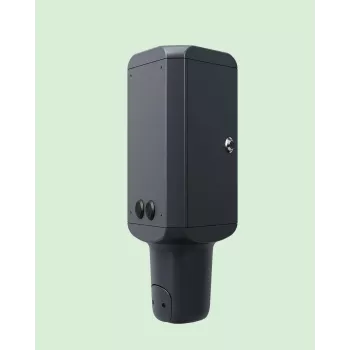 Sieninis EV įkroviklio laikiklis Charge Amps Dawn Single Pole Mount 60 mm CA-131025