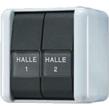 Jung 805 NAW Elektrinis jungiklis 1P Juodas - Baltas (805NAW)