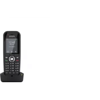 DECT telefono belaidis ragelis Snom M30 IP DECT, juodas