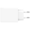 Įkroviklis PDPlug Dual 65W GaN 2xUSB-C baltas