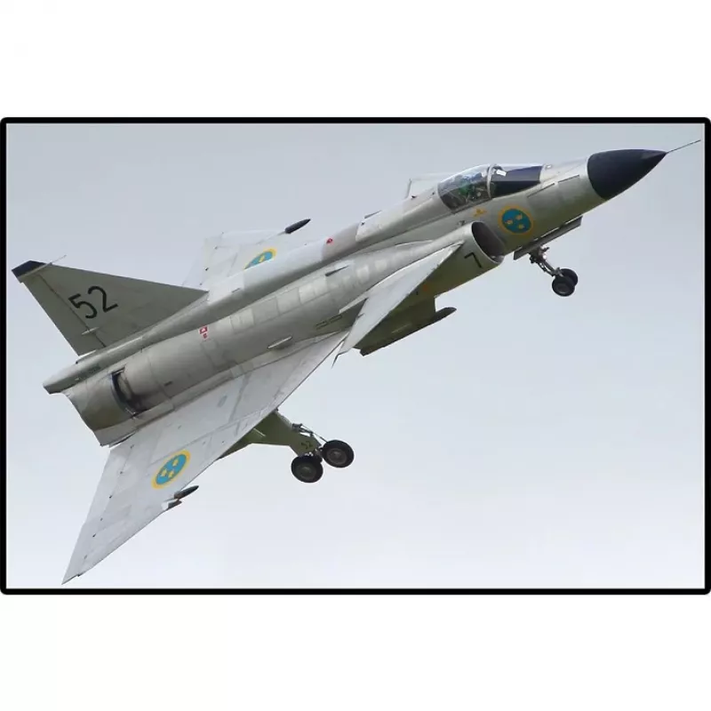 Cobi blokelių rinkinys Saab AJ 37 Viggen, 881 detalė
