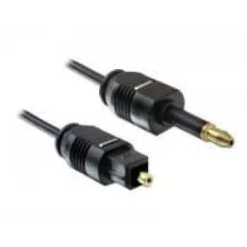 Toslink garso laidas DeLOCK 82876 2m Mini-TOSLINK juodas