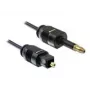 Toslink garso laidas DeLOCK 82876 2m Mini-TOSLINK juodas