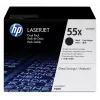HP 55X 2 vnt. didelės talpos juodi originalūs lazeriniai kasečiai LaserJet
