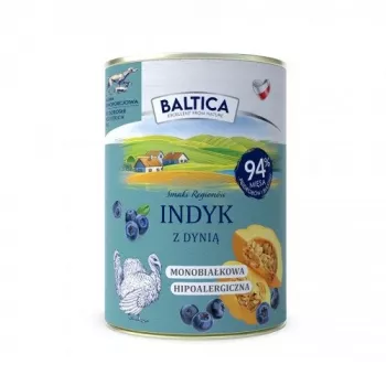 BALTICA regional flavours šlapias šunų maistas su kalakutiena ir moliūgu – 400 g