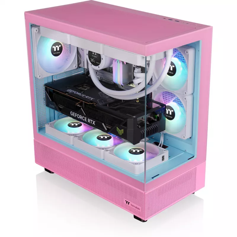 Thermaltake View 270 Plus TG ARGB Bubble Pink - korpusas - ATX - Midi/Mini Tower - ATX