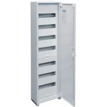 Hager FWB71S. Typ: Freistehendes Gestell, Produktfarbe: Weiß, Internationale Schutzart (IP-Code): IP44. Breite: 300 mm, Tiefe: 161 mm, Höhe: 1100 mm (