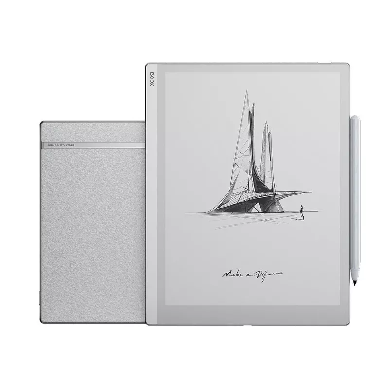 Planšetinis kompiuteris Onyx BOOX GO 10.3 – 10,3 colio E-Ink planšetė, 2480×1860, 4 GB RAM, 64 GB atminties, Android 12, rašiklis, Wi‑Fi 5, Bluetooth 5.0, balta