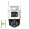 Imou Cruiser Dual Turret IP stebėjimo kamera lauke 2304 x 1296 pikseliai Lubos
